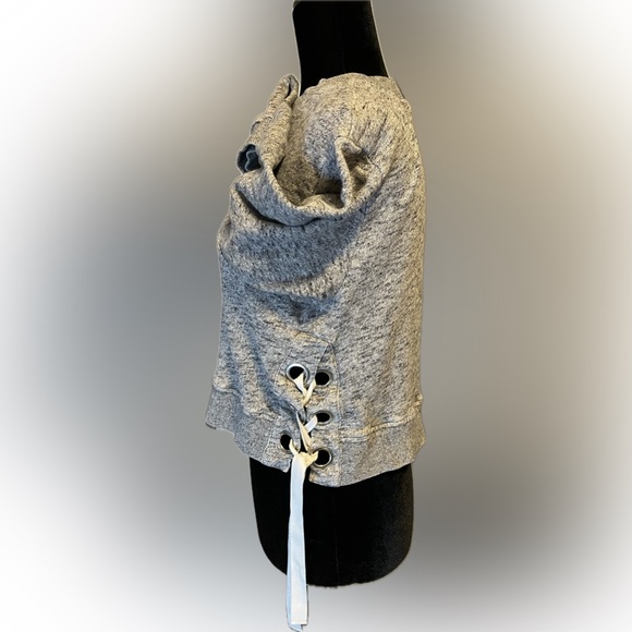 Derek Lam 10 Crosby Charcoal Sweatshirt size 2 - Picture 3 of 12